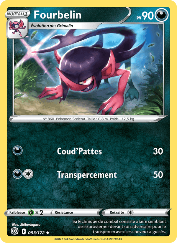 Fourbelin, card 093 from Stars Étincelantes