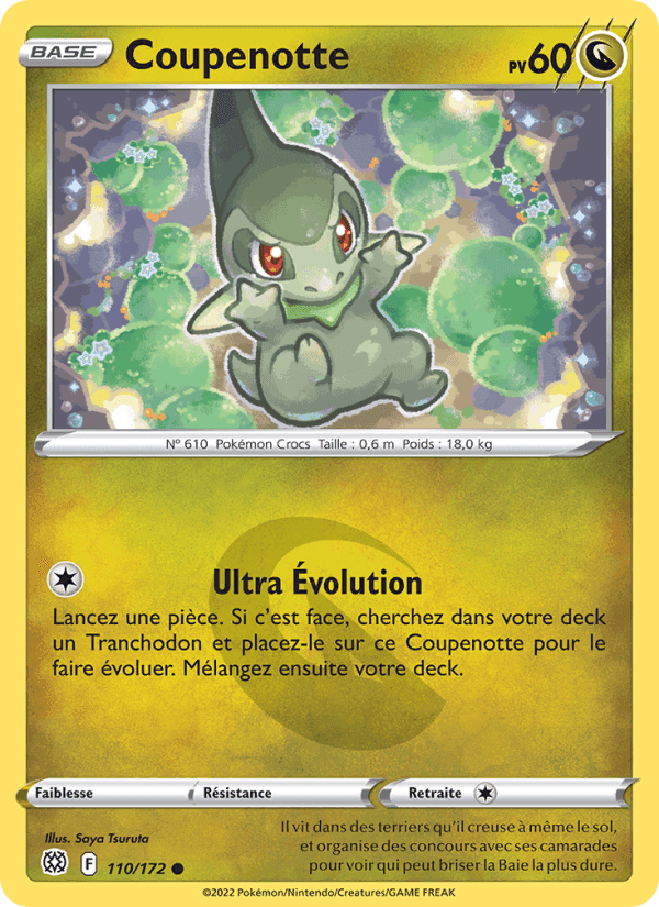 Coupenotte, carte 110 de Stars Étincelantes