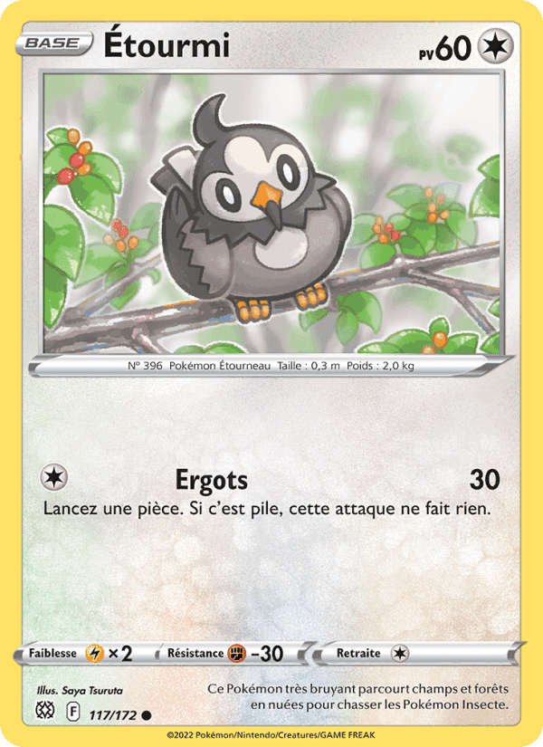Étourmi, carte 117 de Stars Étincelantes