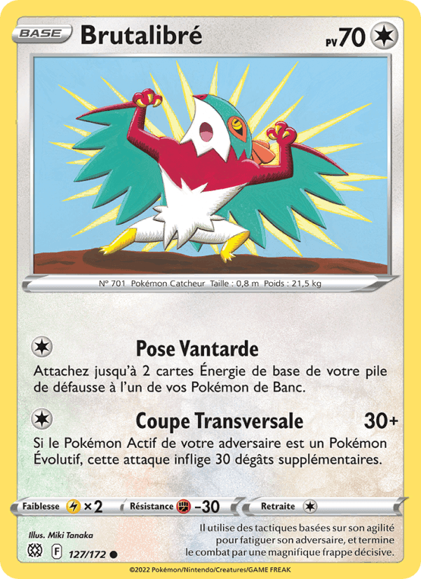 Brutalibré, carte 127 de Stars Étincelantes