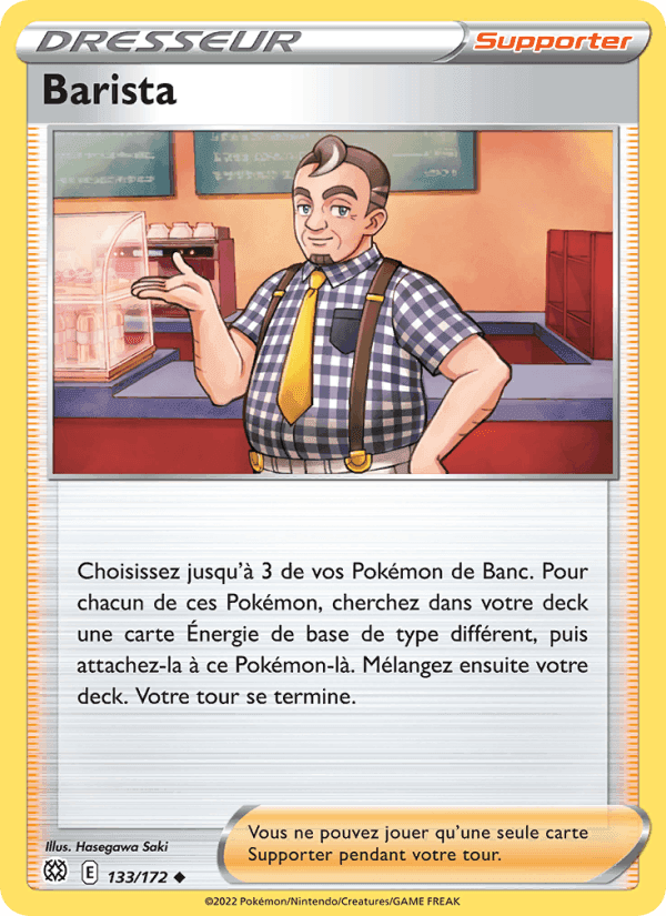 Barista, carta 133 de Stars Étincelantes