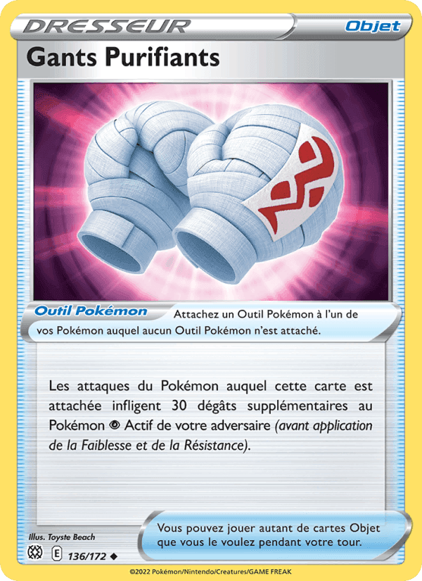 Gants Purifiants, carte 136 de Stars Étincelantes