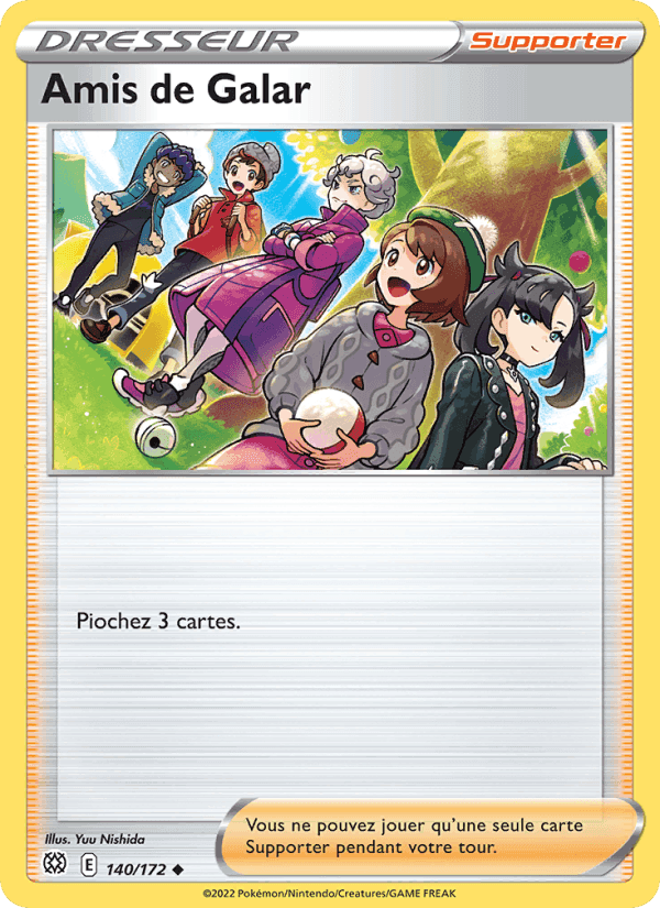 Amis de Galar, card 140 from Stars Étincelantes
