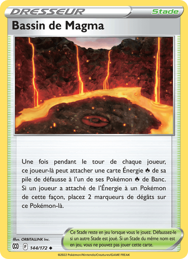 Bassin de Magma, carta 144 di Stars Étincelantes