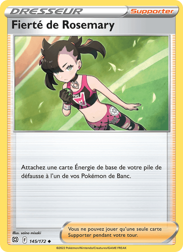 Fierté de Rosemary, card 145 from Stars Étincelantes