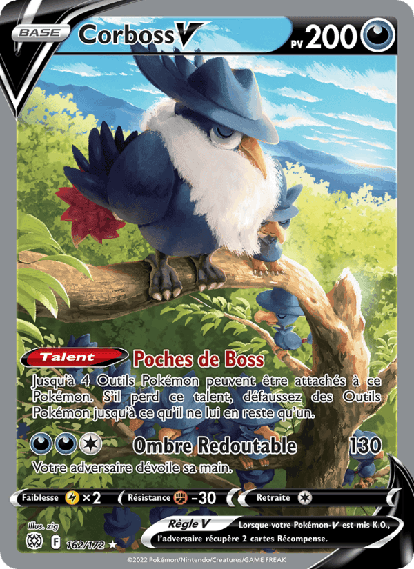 Corboss V, carta 162 de Stars Étincelantes