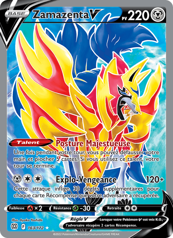 Zamazenta V, card 163 from Stars Étincelantes