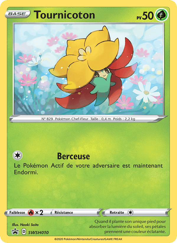 Tournicoton, card SWSH010 from Promo SWSH