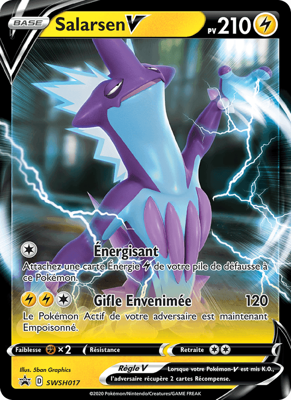Salarsen V, carte SWSH017 de Promo SWSH