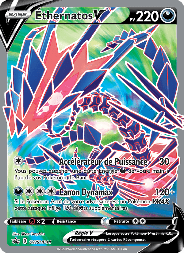 Éthernatos V, carte SWSH044 de Promo SWSH