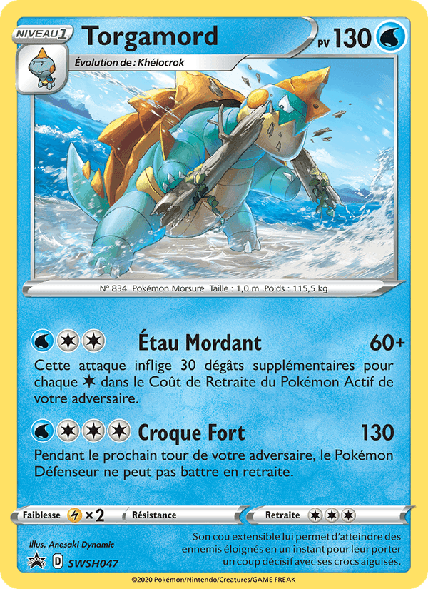 Torgamord, carte SWSH047 de Promo SWSH