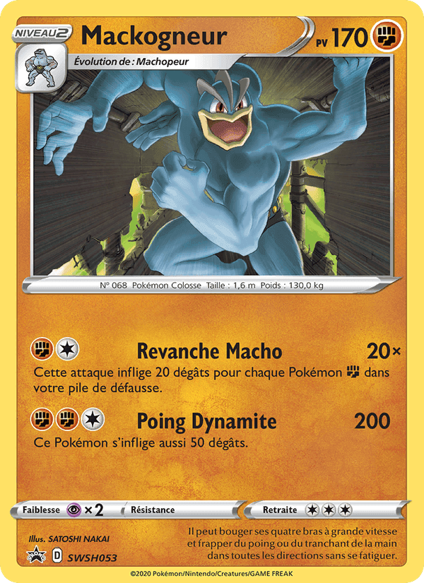 Mackogneur, carte SWSH053 de Promo SWSH