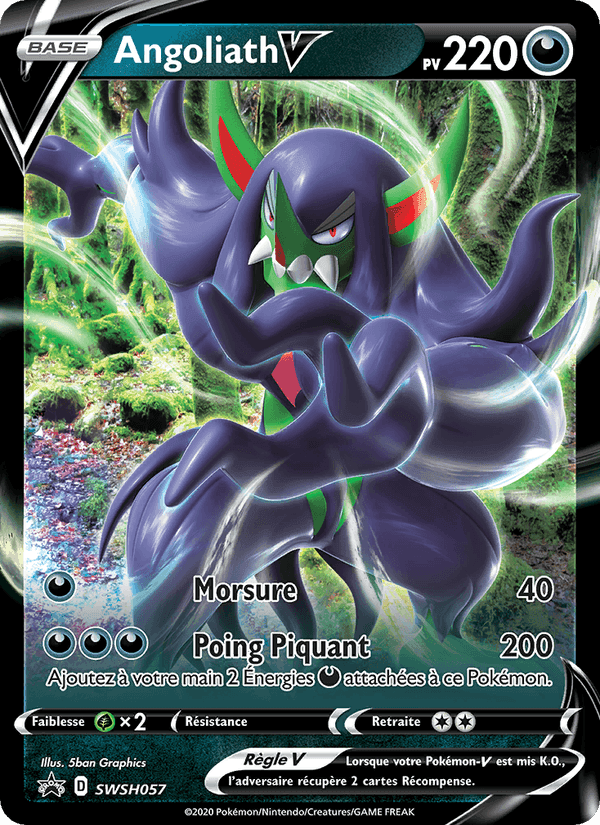 Angoliath V, carta SWSH057 di Promo SWSH