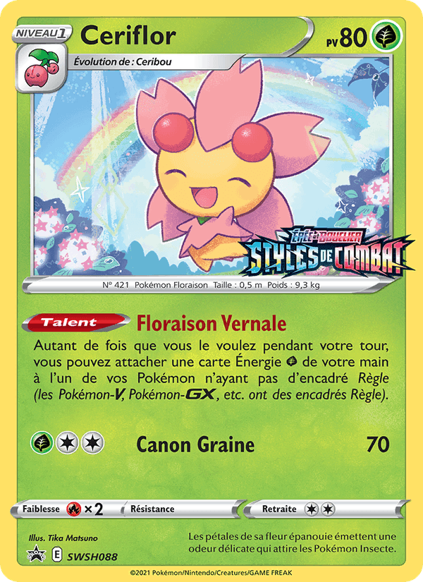 Ceriflor, carte SWSH088 de Promo SWSH