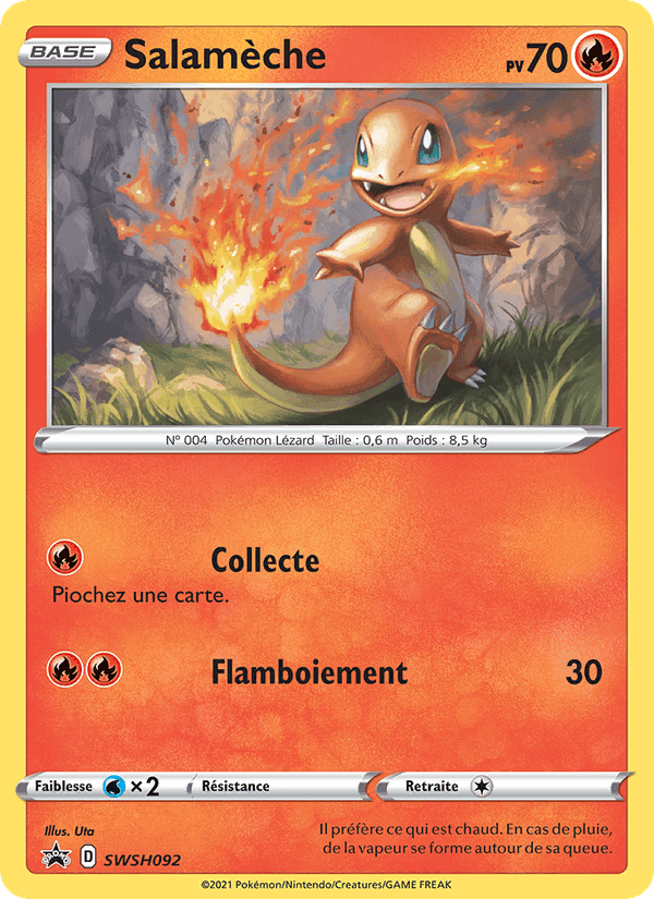 Salamèche, carta SWSH092 de Promo SWSH