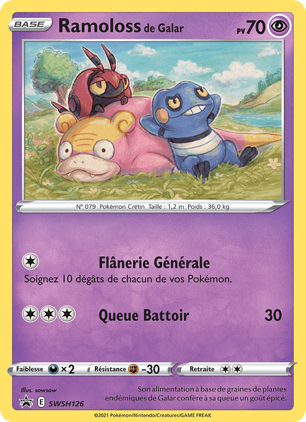 Ramoloss de Galar, carte SWSH126 de Promo SWSH