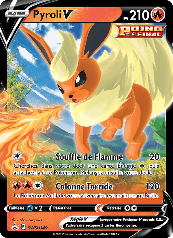 Pyroli V, card SWSH149 from Promo SWSH