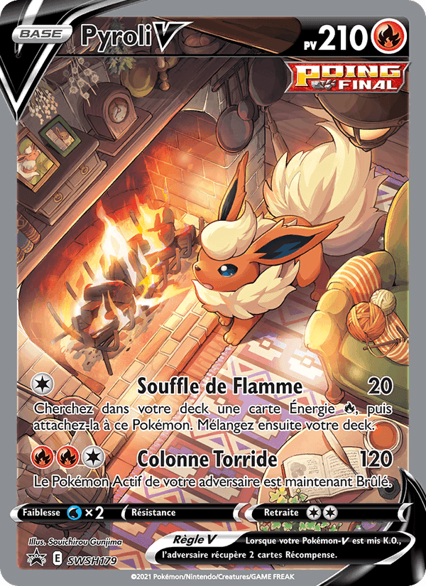 Pyroli V, card SWSH179 from Promo SWSH