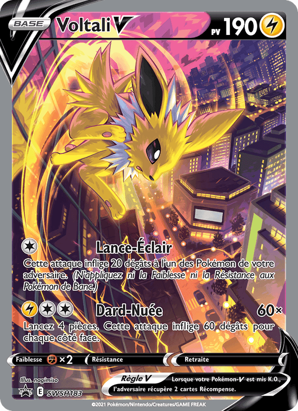 Voltali V, carta SWSH183 di Promo SWSH