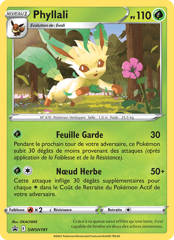 Phyllali, card SWSH191 from Promo SWSH
