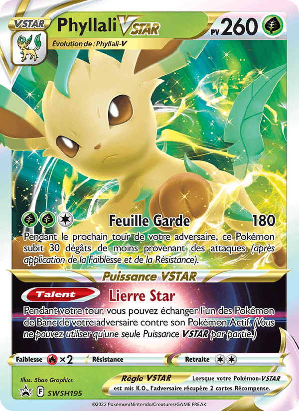 Phyllali VSTAR, card SWSH195 from Promo SWSH