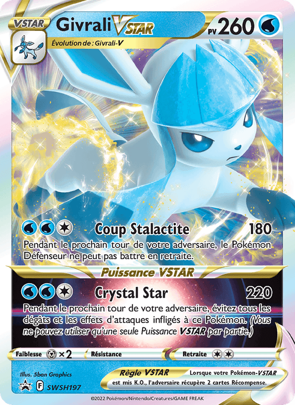 Givrali VSTAR, carta SWSH197 de Promo SWSH