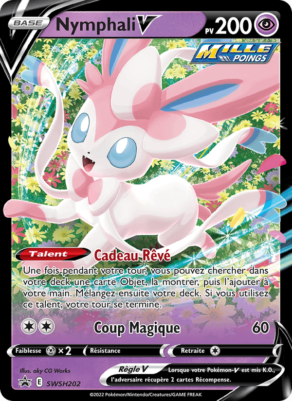 Nymphali V, carte SWSH202 de Promo SWSH