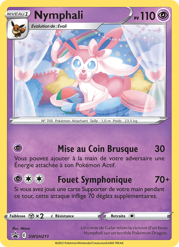 Nymphali, card SWSH211 from Promo SWSH