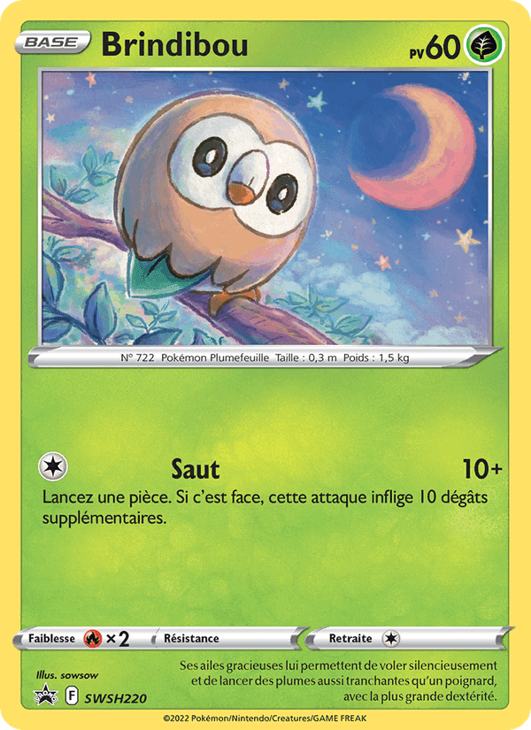 Brindibou, carta SWSH220 di Promo SWSH