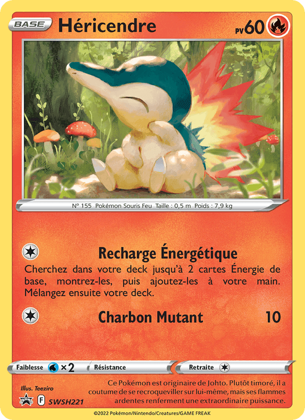 Héricendre, carta SWSH221 di Promo SWSH