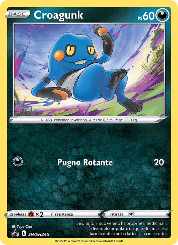 Cradopaud, carte SWSH245 de Promo SWSH