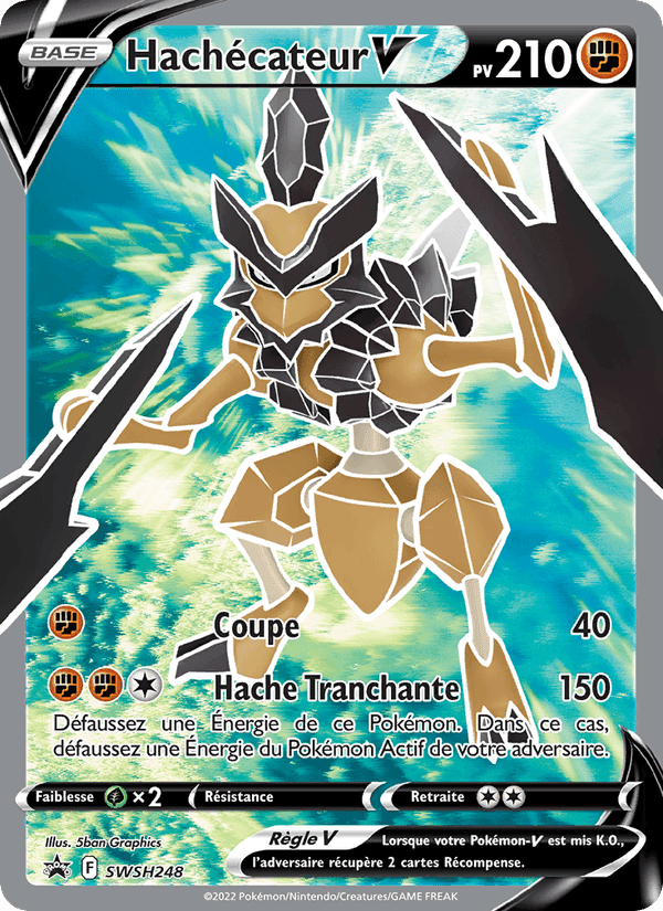 Hachécateur V, carta SWSH248 di Promo SWSH