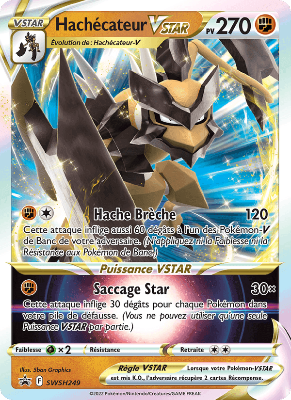 Hachécateur VSTAR, card SWSH249 from Promo SWSH