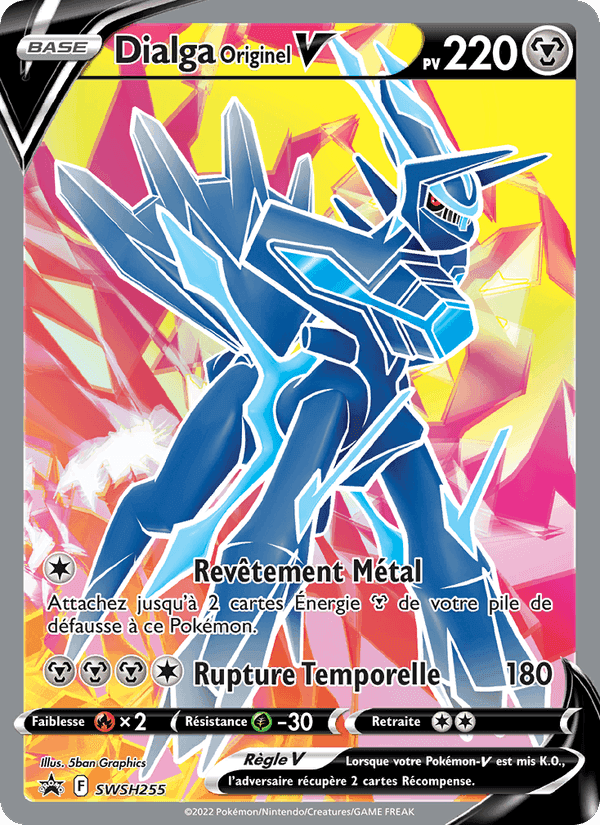 Dialga Originel V, card SWSH255 from Promo SWSH