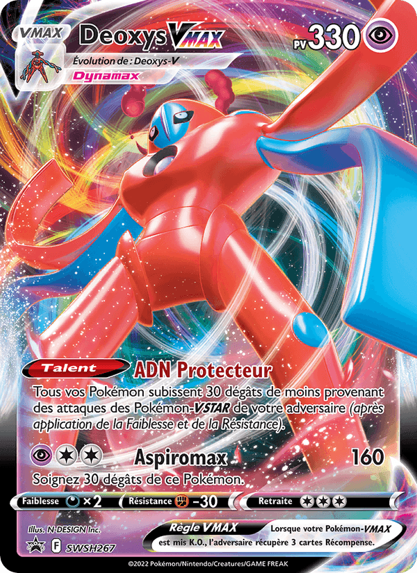 Deoxys VMAX, card SWSH267 from Promo SWSH
