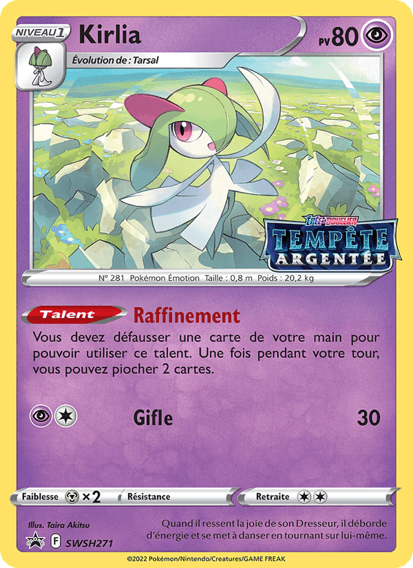 Kirlia, carte SWSH271 de Promo SWSH