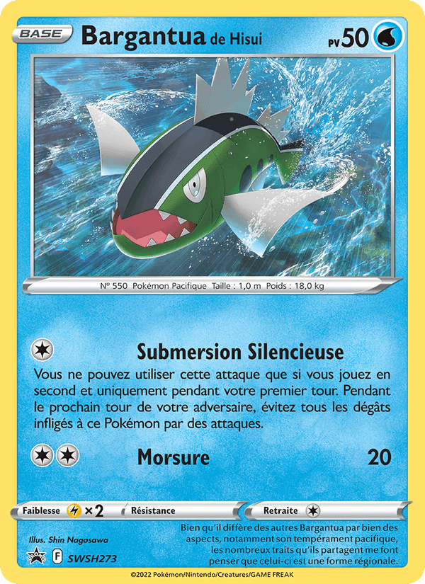 Bargantua de Hisui, card SWSH273 from Promo SWSH