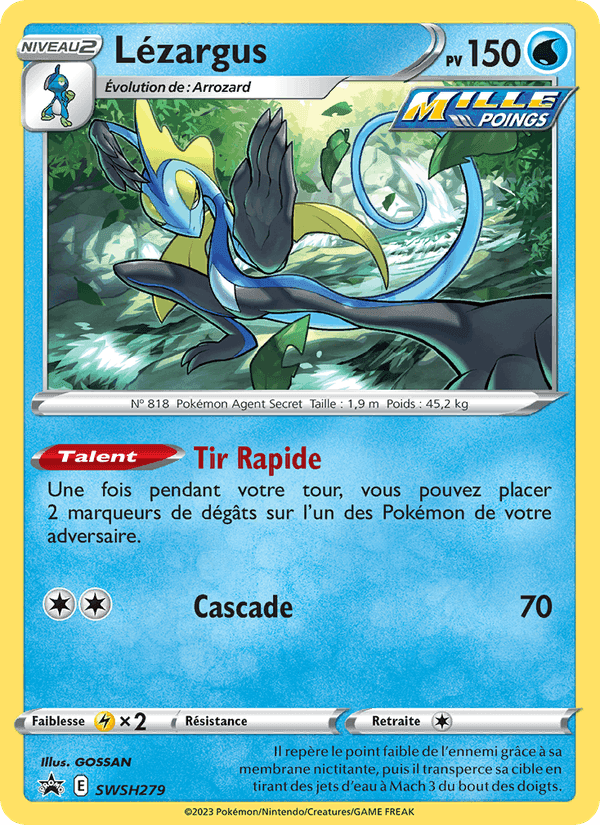 Lézargus, carte SWSH279 de Promo SWSH