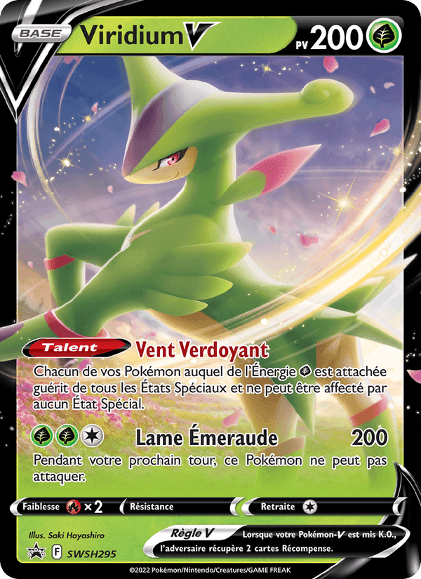 Viridium V, carta SWSH295 di Promo SWSH