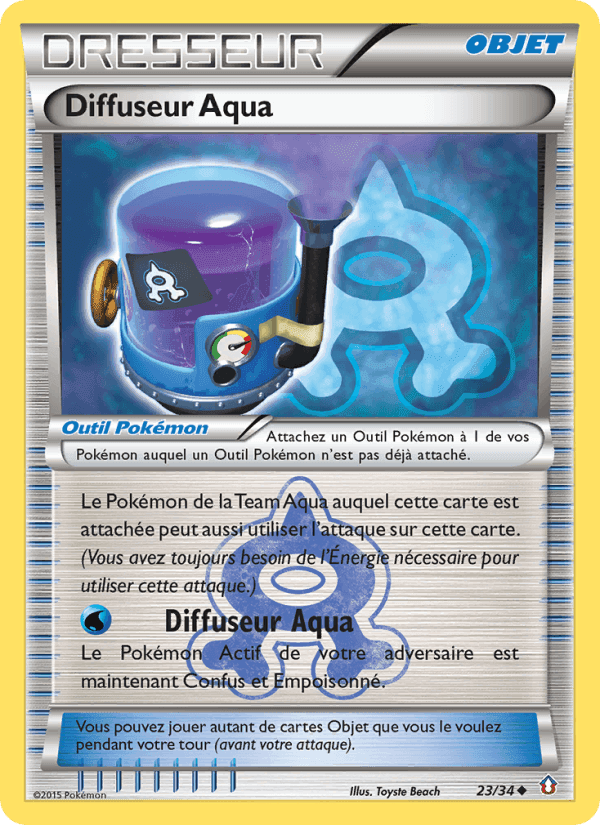 Diffuseur Aqua, carta 23 de Double Danger