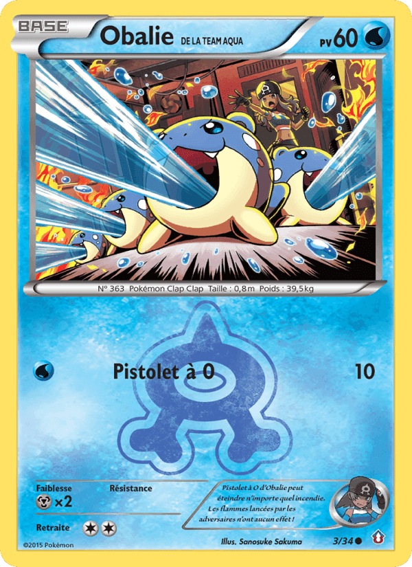 Obalie de la Team Aqua, carte 3 de Double Danger