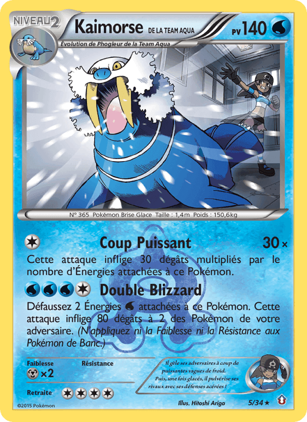 Kaimorse de la Team Aqua, carta 5 de Double Danger