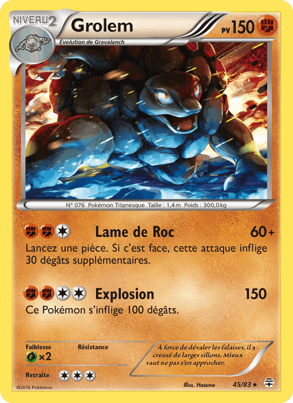 Grolem, carta 45 di Générations