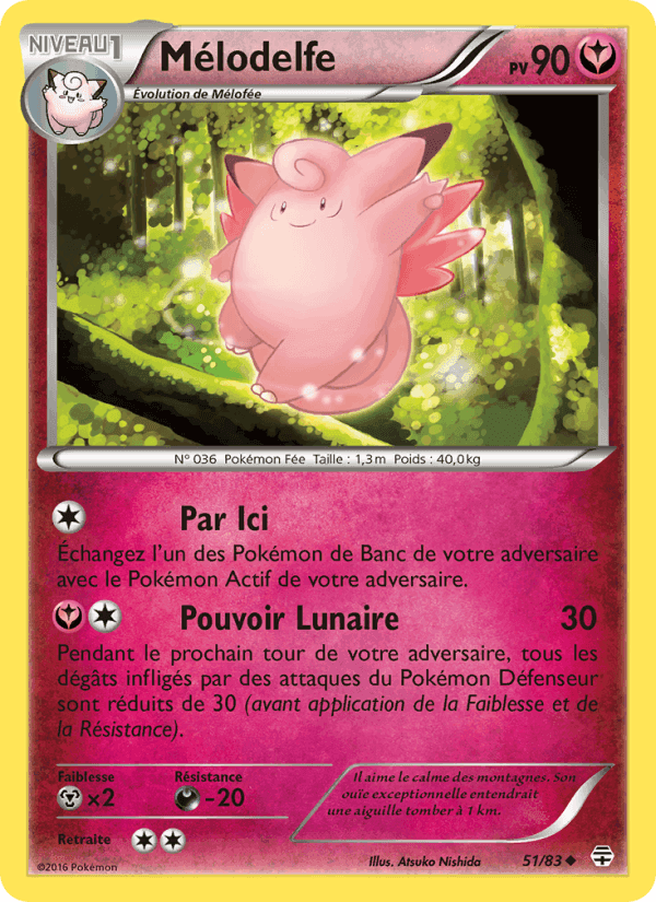 Mélodelfe, carte 51 de Générations