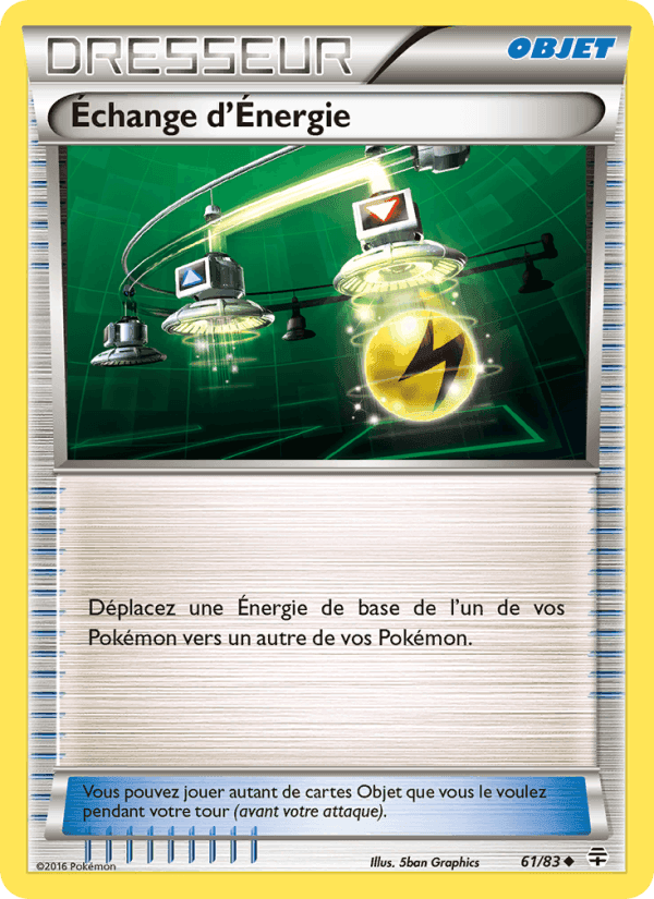 Échange d'Énergie, card 61 from Générations