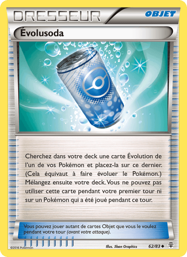 Évolusoda, carta 62 di Générations