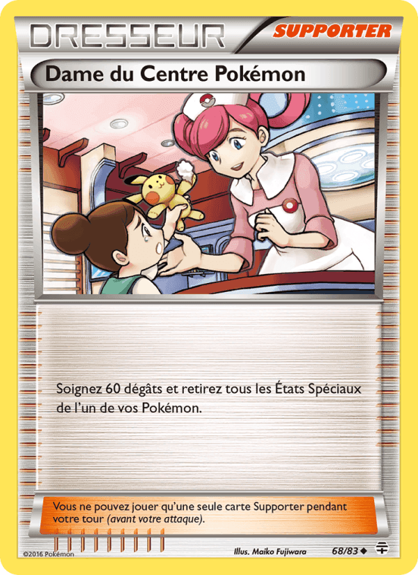 Dame du Centre Pokémon, carta 68 de Générations