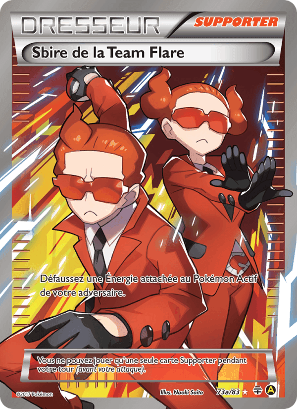 Sbire de la Team Flare, carte 73 de Générations