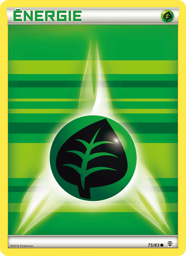 Énergie Grass de base, carte 75 de Générations