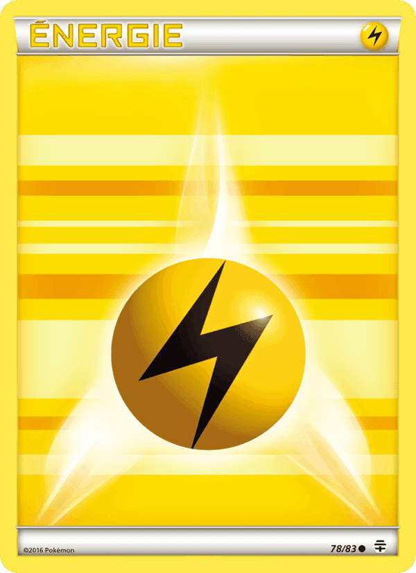 Énergie Lightning de base, carta 78 di Générations
